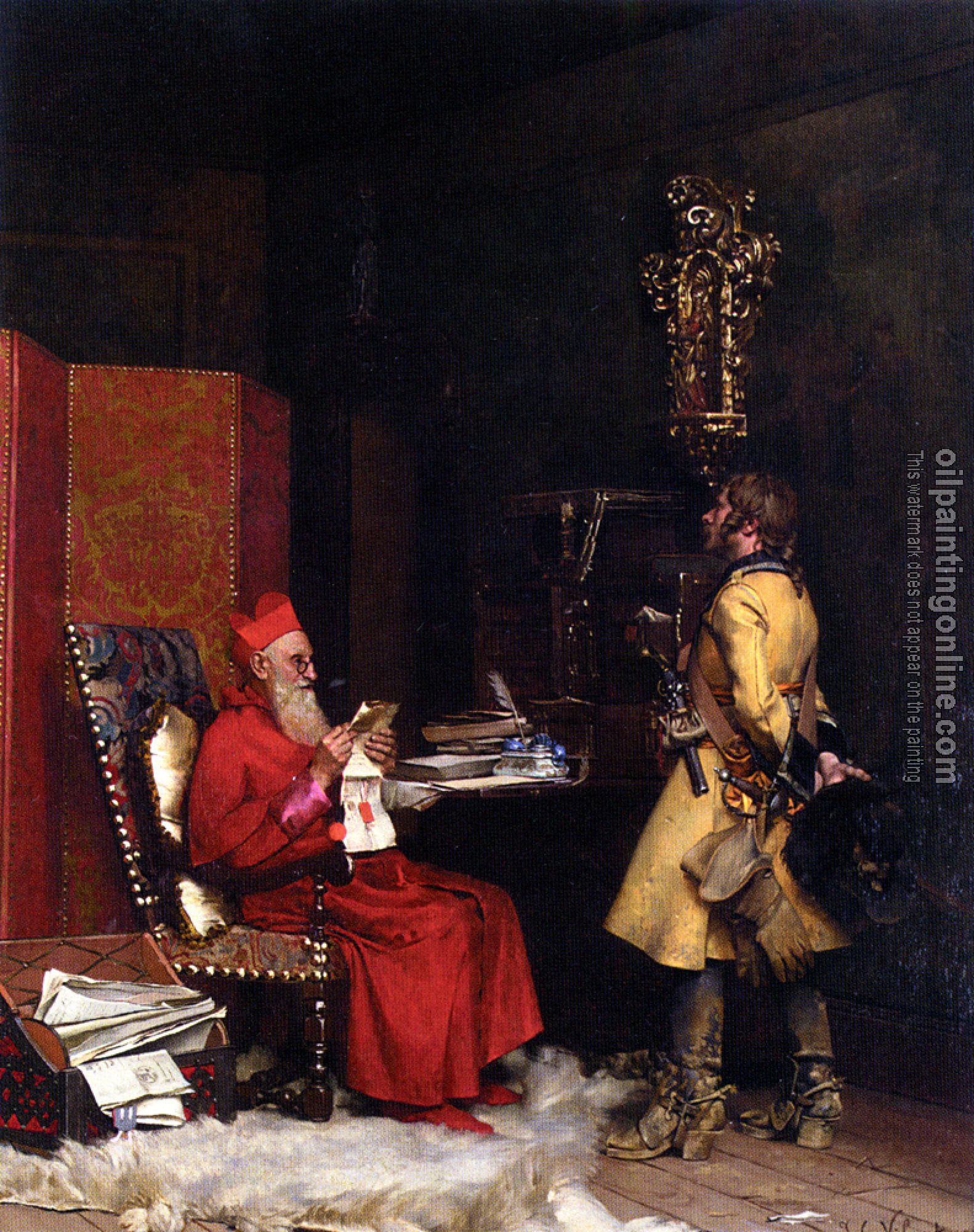 Jehan Georges Vibert - Un Secret D-etat